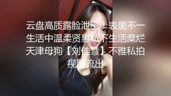 云盘高质露脸泄密！表里不一生活中温柔贤惠私下生活糜烂天津母狗【刘佳慧】不雅私拍视图流出